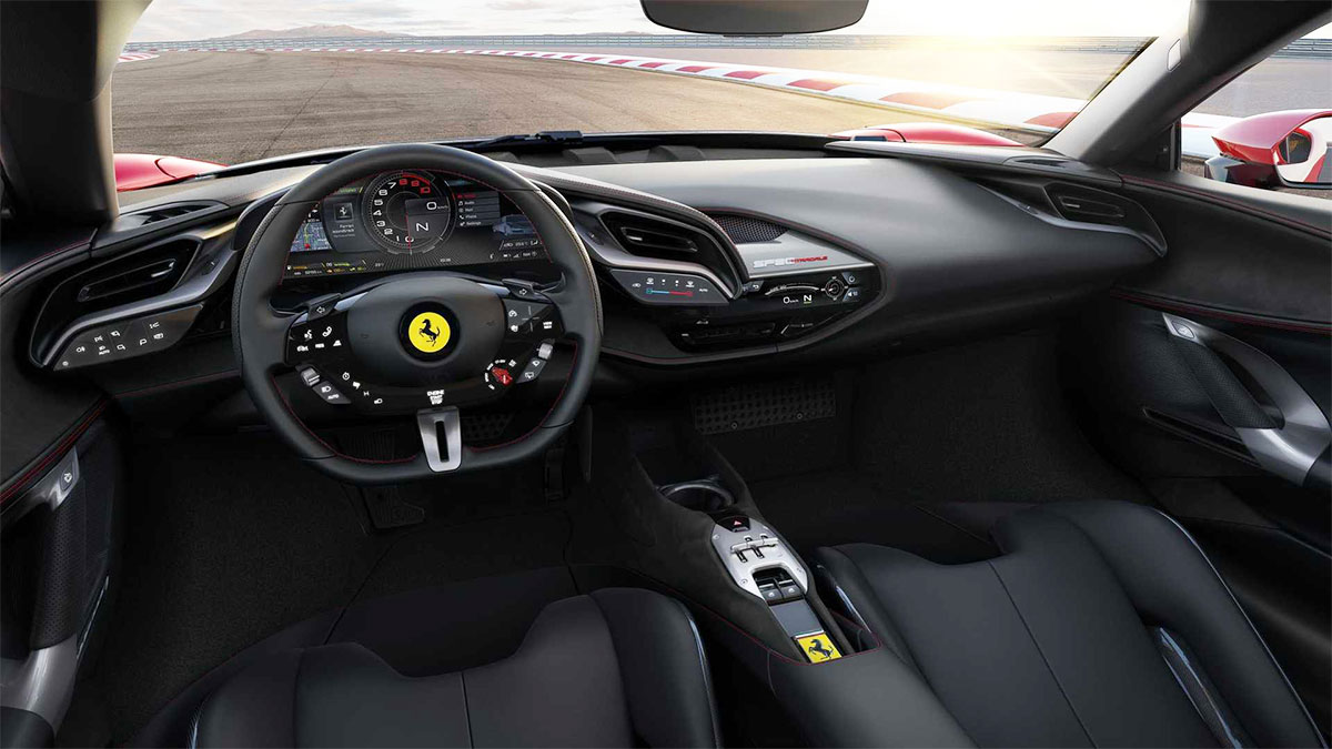 interior ferrari