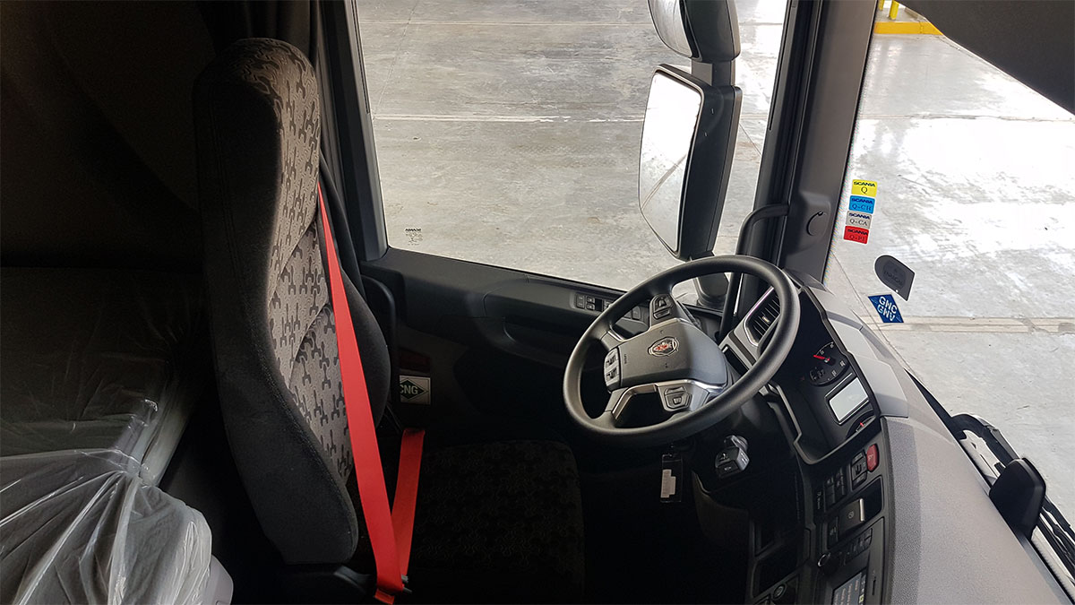 interior camion