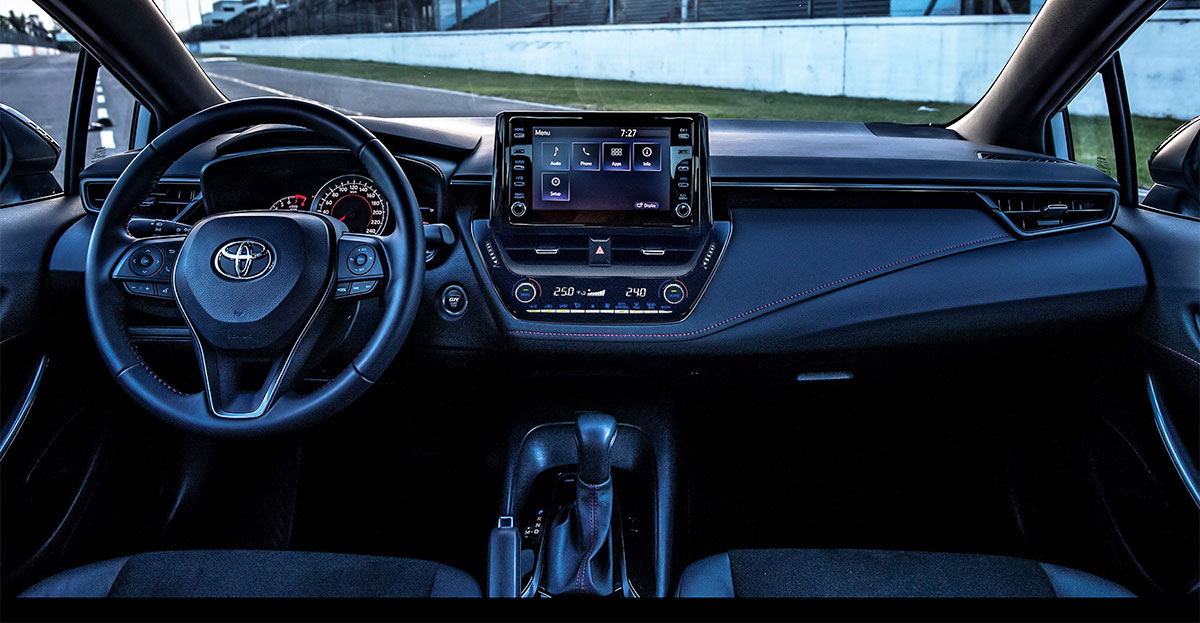 interior corolla