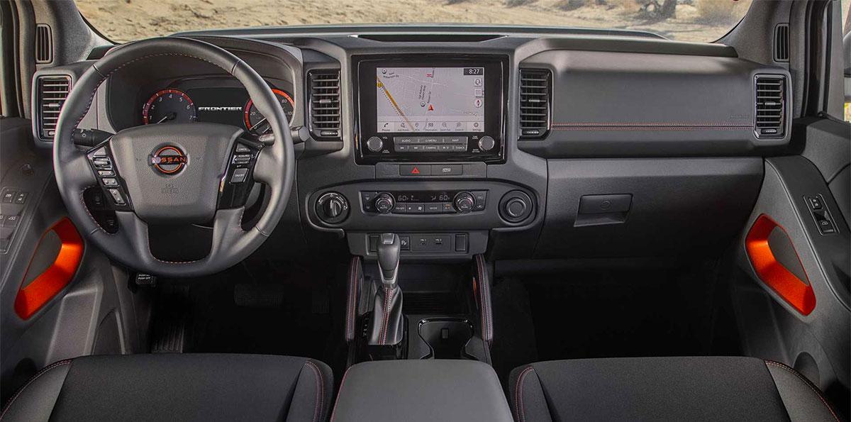 interior nissan frontier