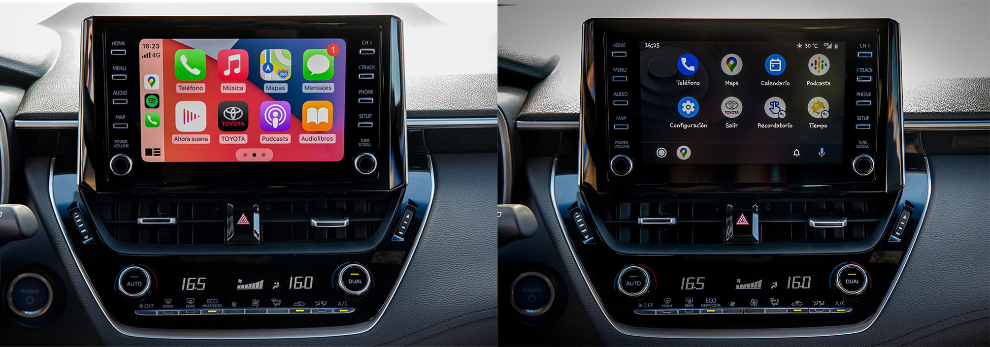 pantalla Nuevo Toyota Corolla Cross