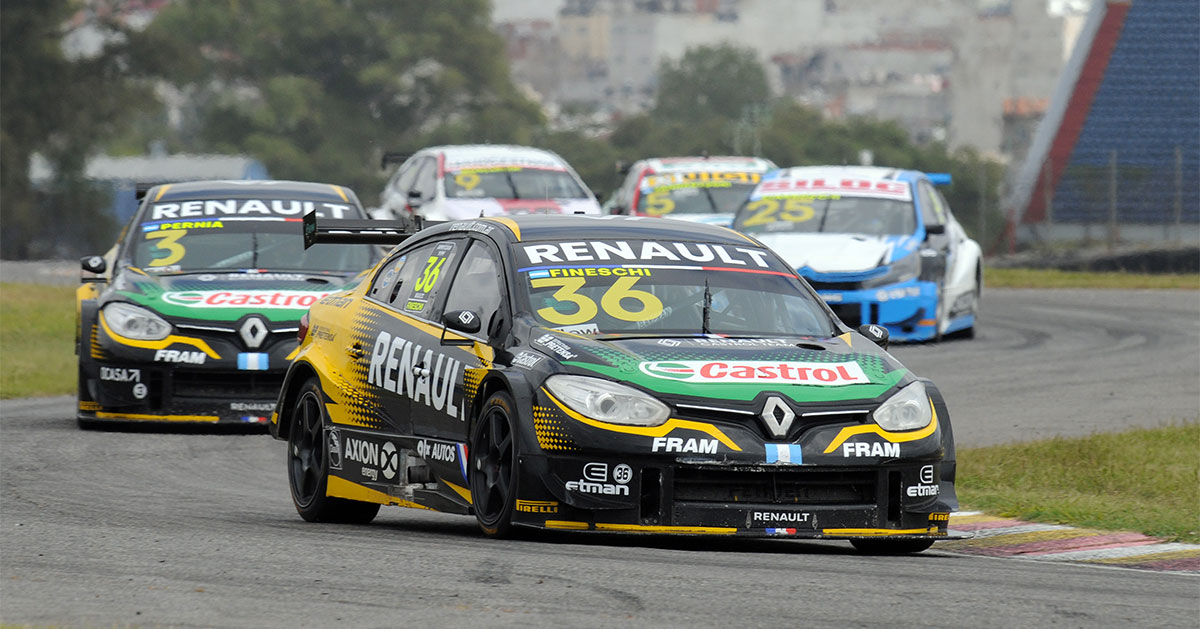 Renault Castrol team