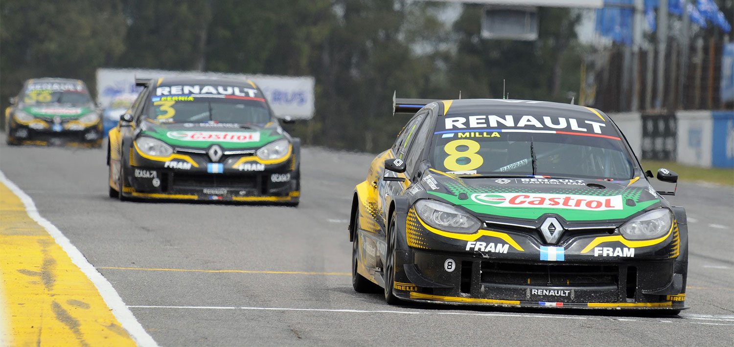 renault castrol team