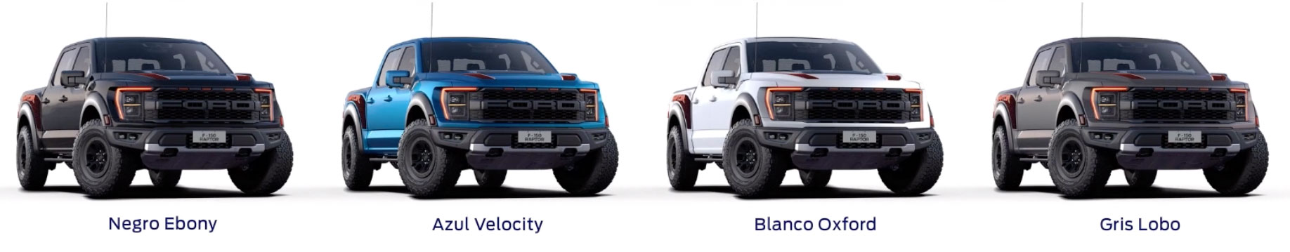 colores Nueva Ford F-150 Raptor