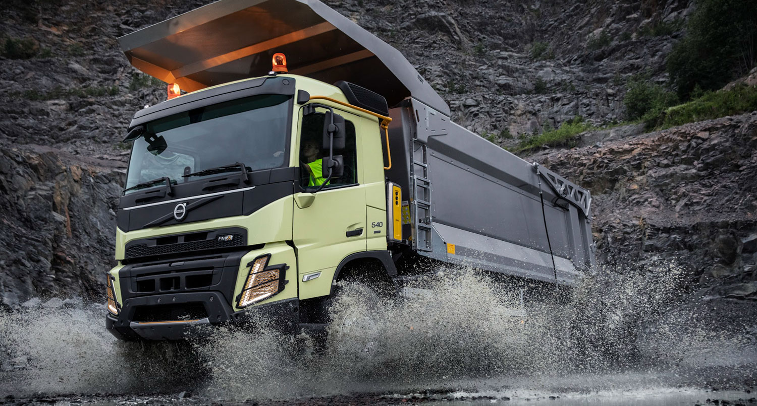 Conoce el poder y toda la tecnología del Volvo FMX MAX.