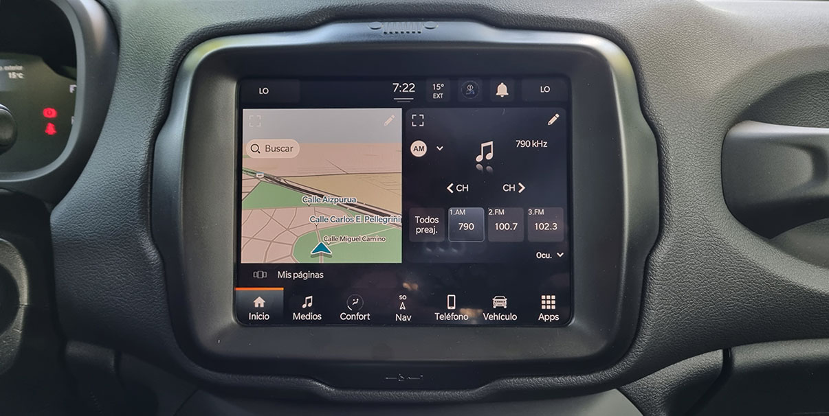 pantalla jeep