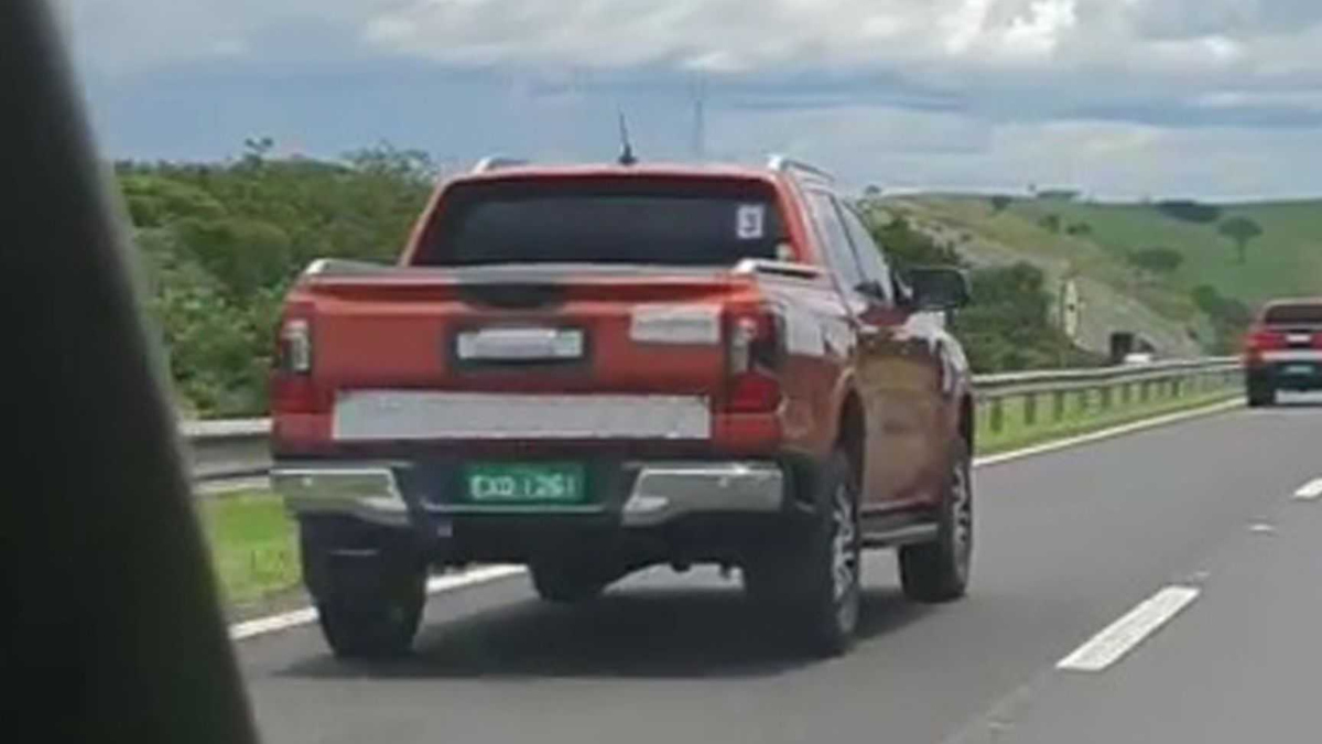 Ford Ranger fotos espía Brasil