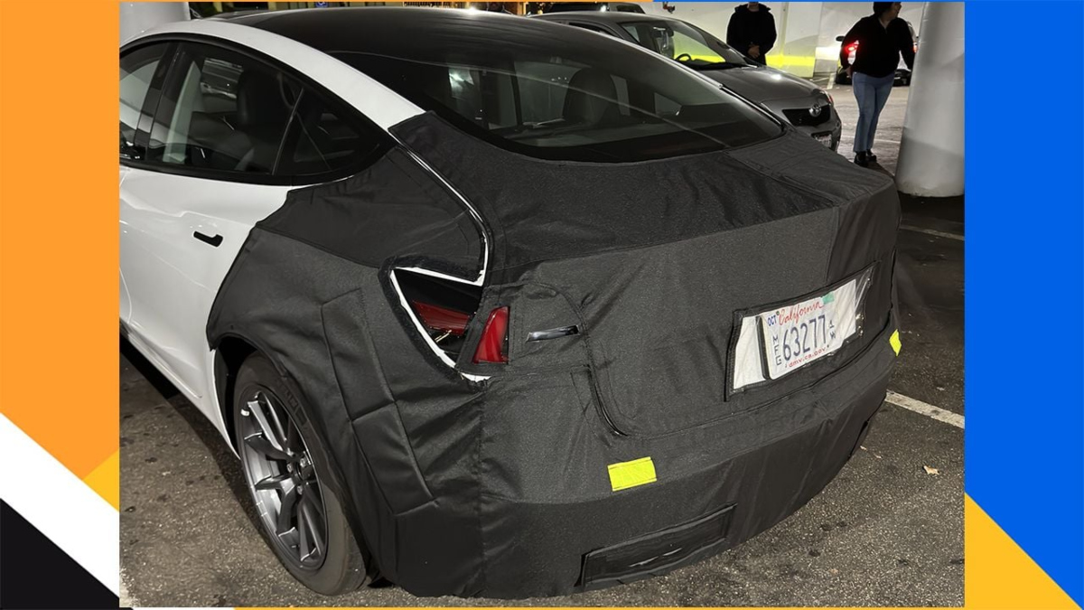 Tesla Model 3 actualización camuflado 