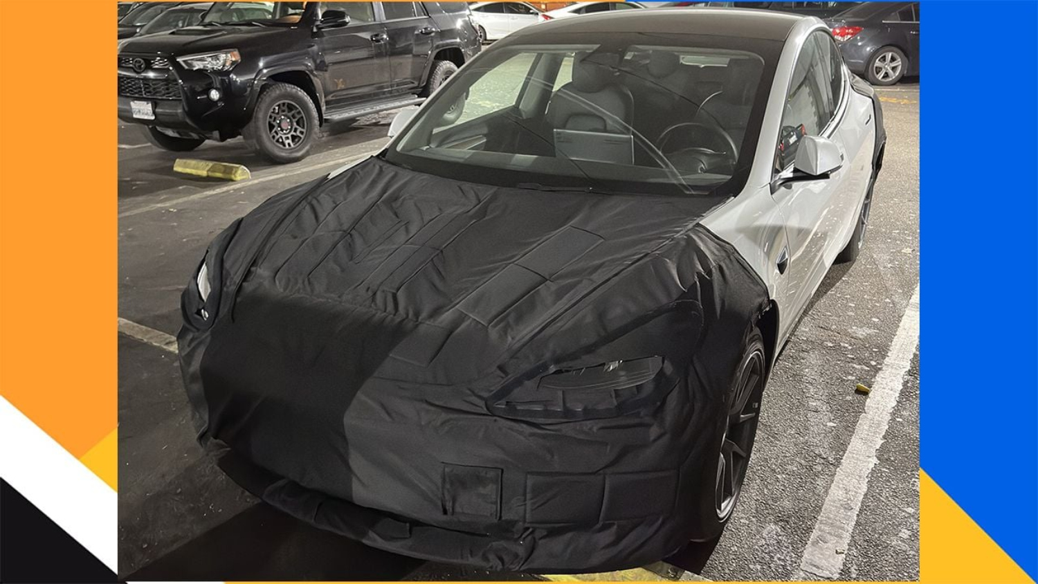 Tesla Model 3 actualización camuflado