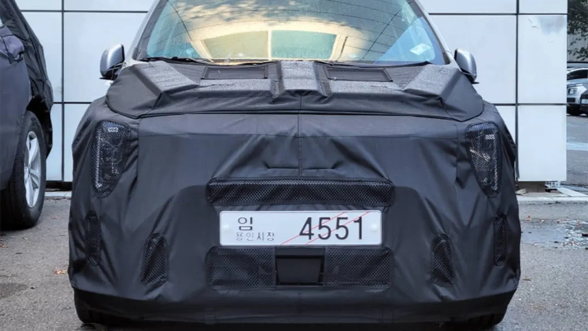 Kia Picanto 2023 fotos espía 