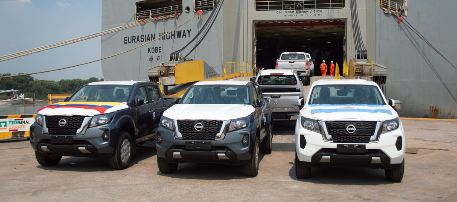 Nissan Frontier exportación a Colombia