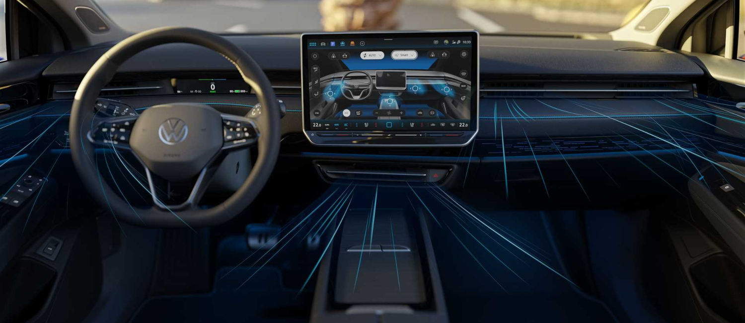 Volkswagen ID.7 climatizador inteligente