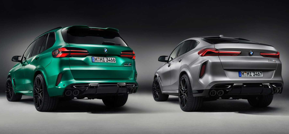 BMW X5 y X6 M Competition LCi 