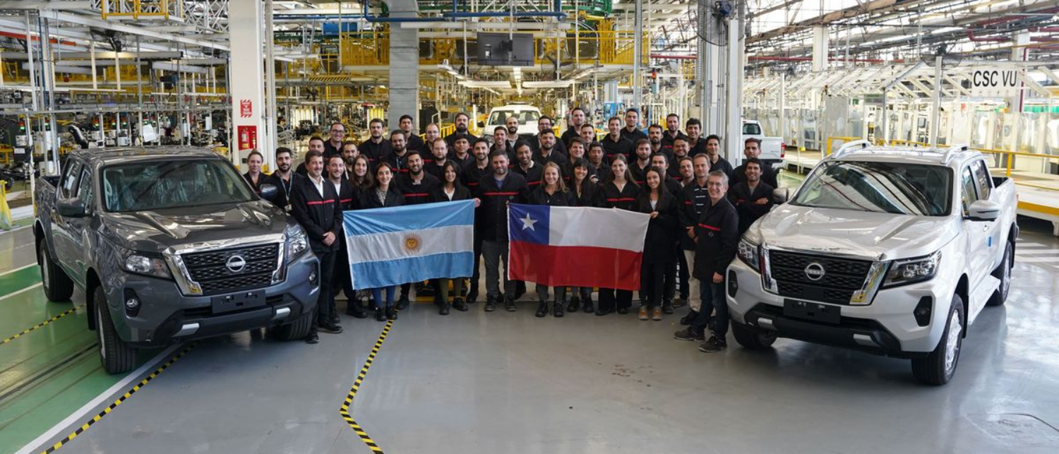 Nissan Frontier exportación a Chile