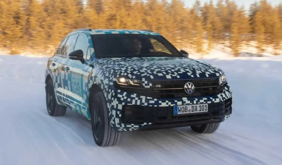 Volkswagen Touareg facelift anticipo 