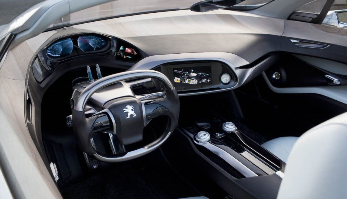 Peugeot SR1 interior i-Cockpit