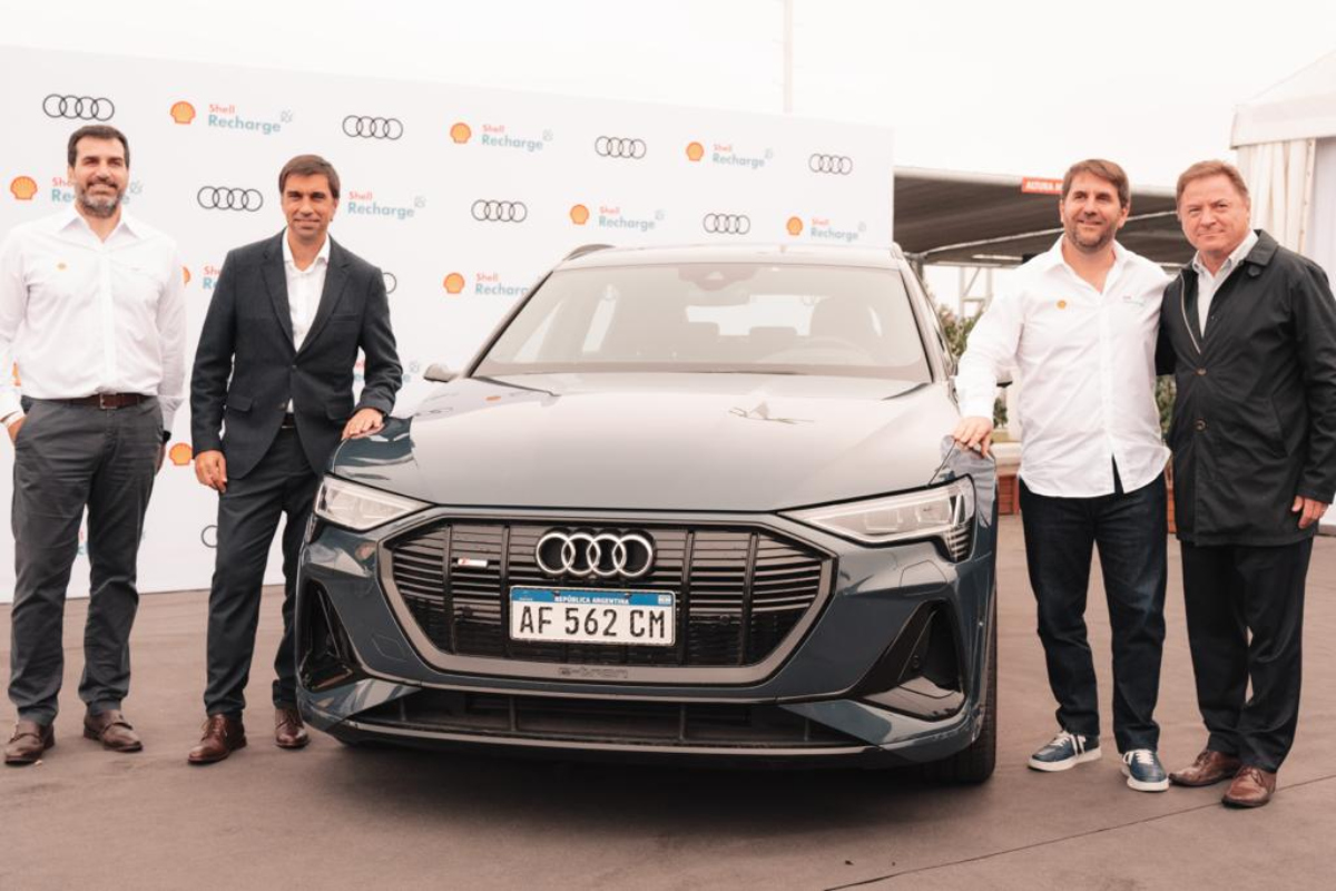Shell Recharge Audi acuerdo