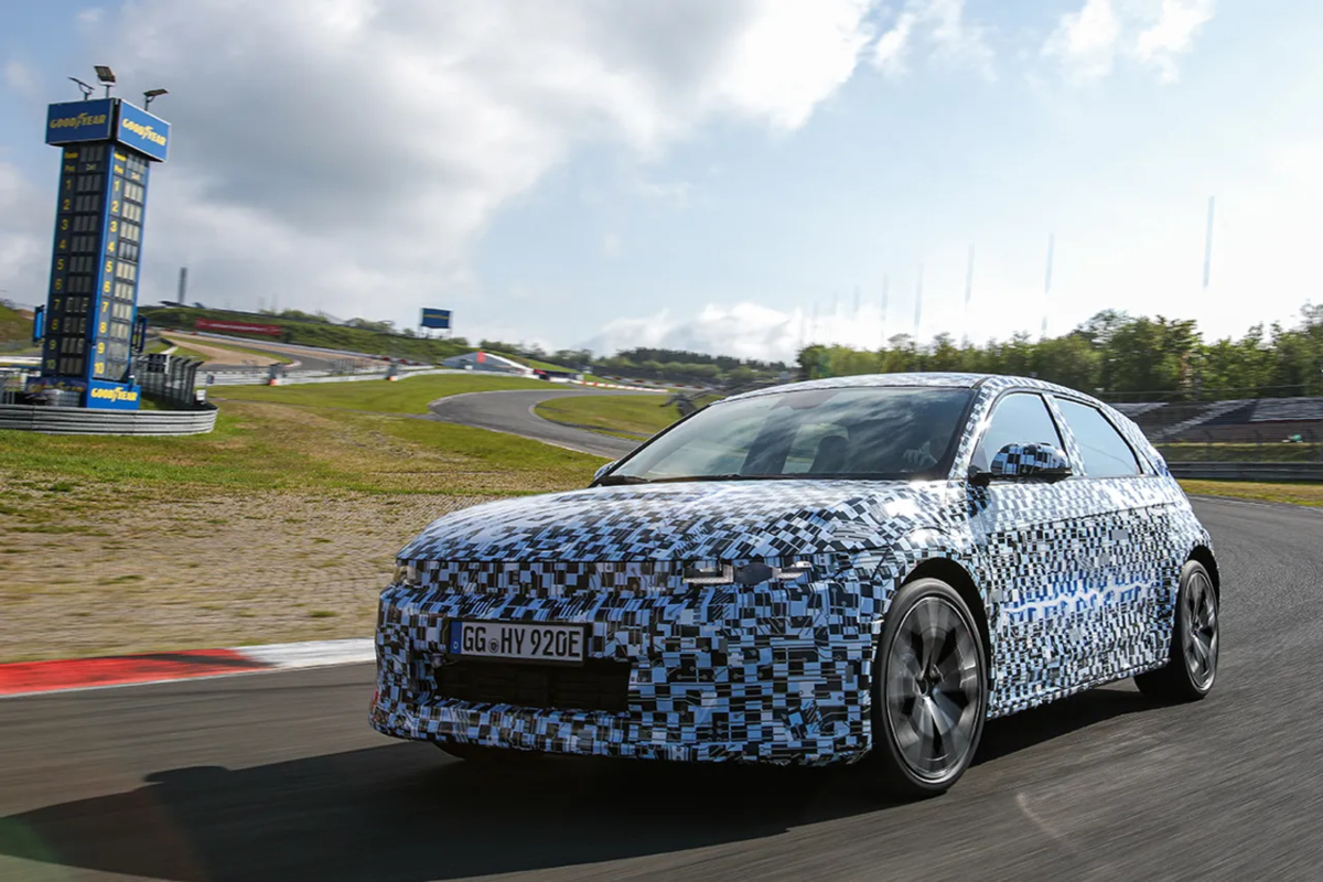 Hyundai IONIQ 5 N Nürburgring camuflado 