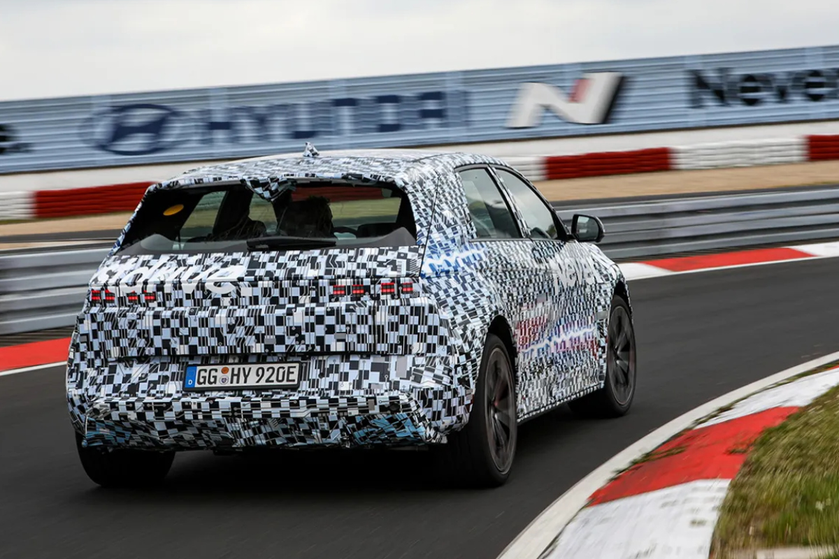 Hyundai IONIQ 5 N Nürburgring camuflado 