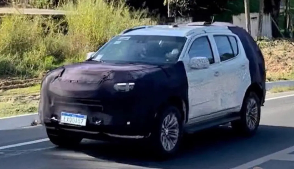 Chevrolet S-10 y Trailblazer camuflados Brasil
