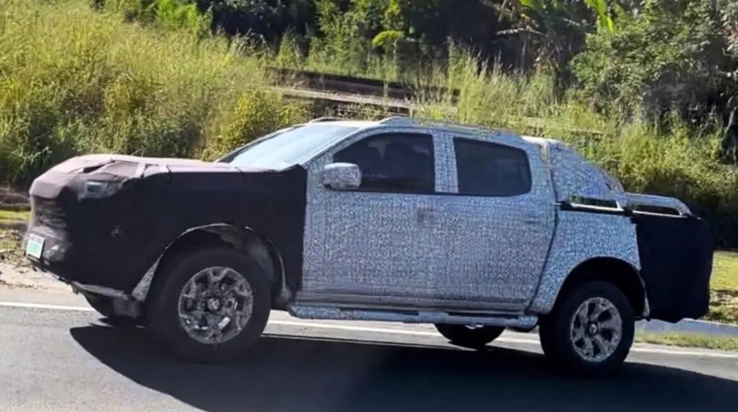 Chevrolet S-10 y Trailblazer camuflados Brasil