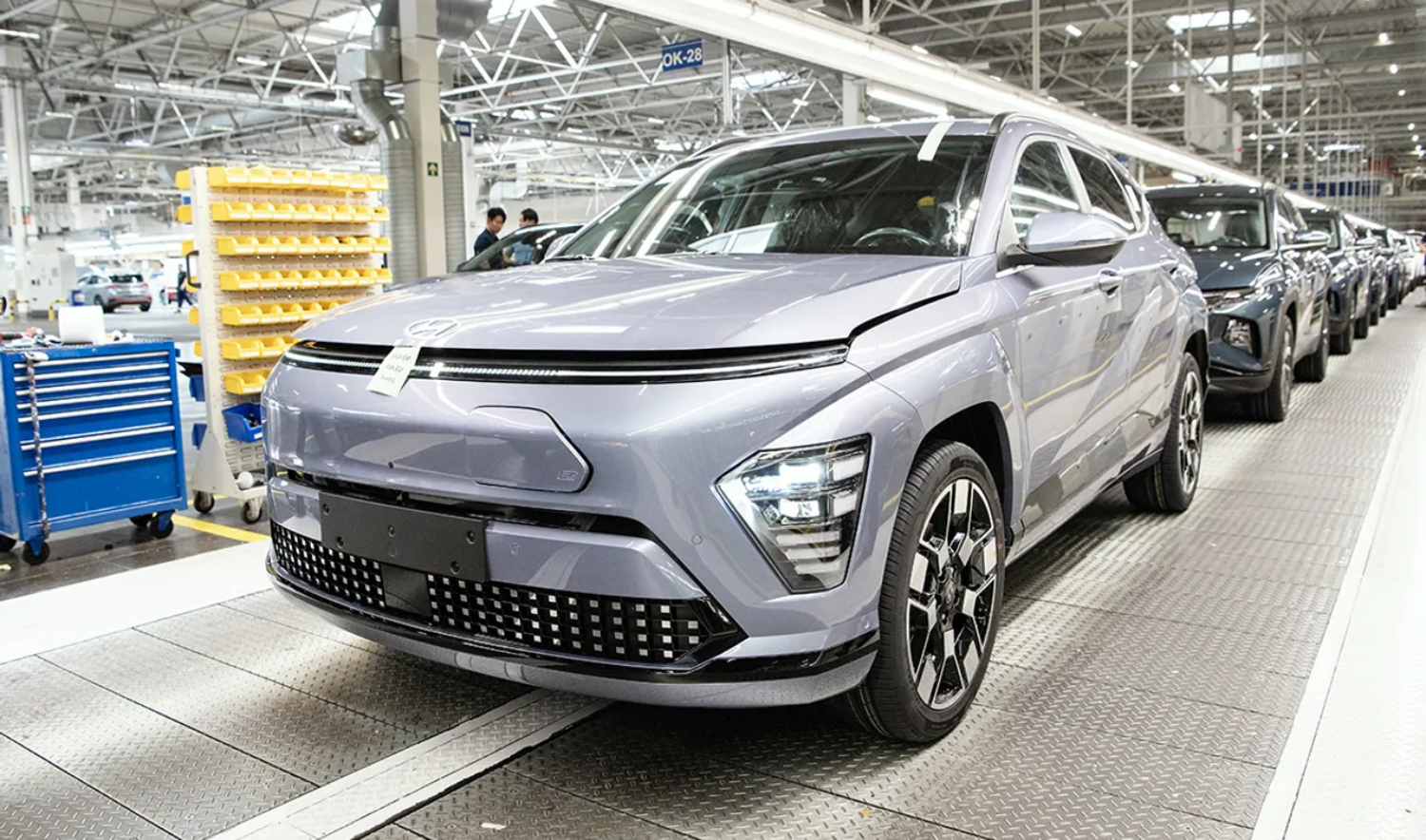 Hyundai Kona EV producción