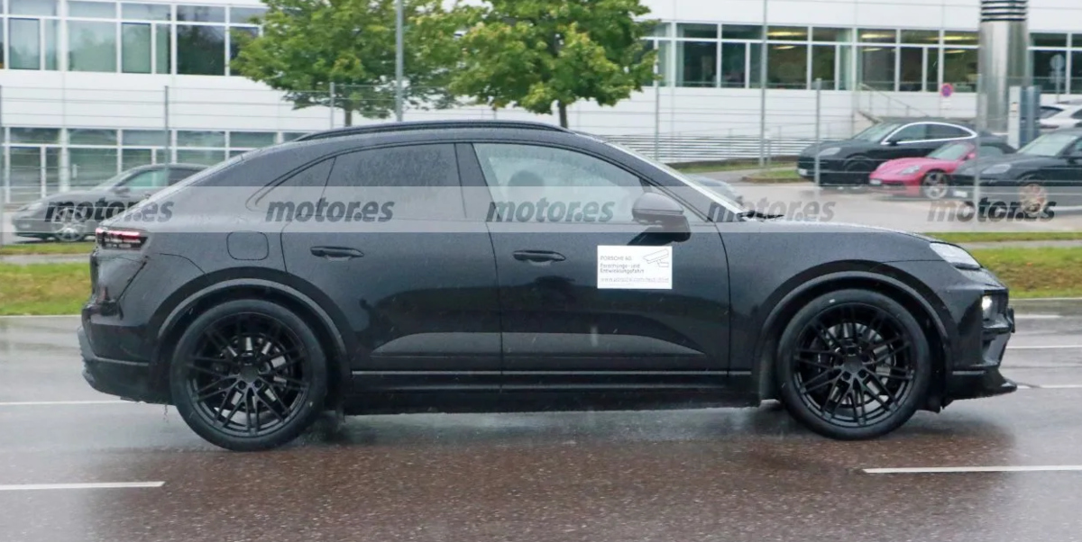 Porsche Macan E fotos espía