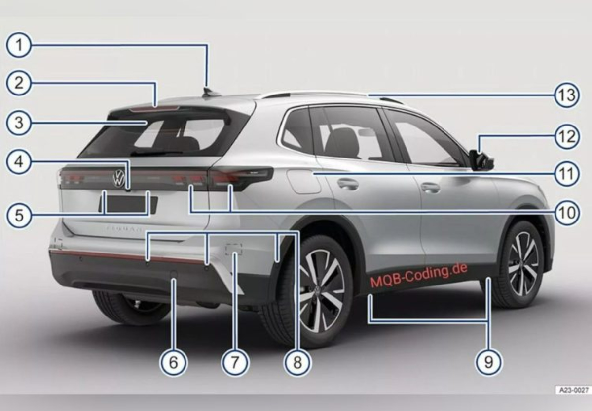 Volkswagen Tiguan 2024 filtrada