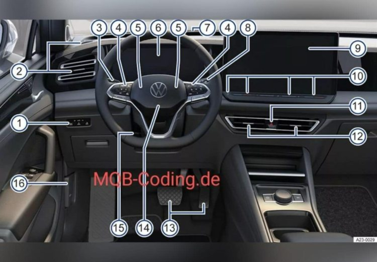 Volkswagen Tiguan 2024 filtrada