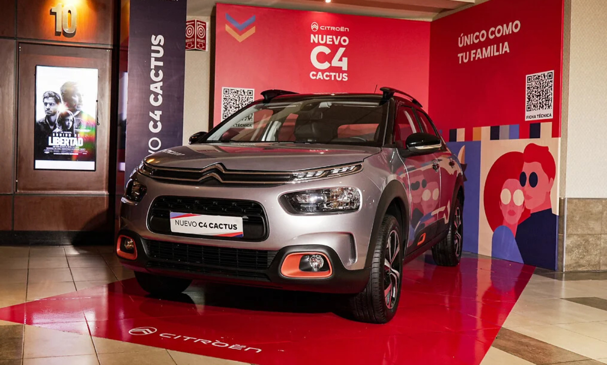 Citroën C4 Cactus Cinemark Hoyts