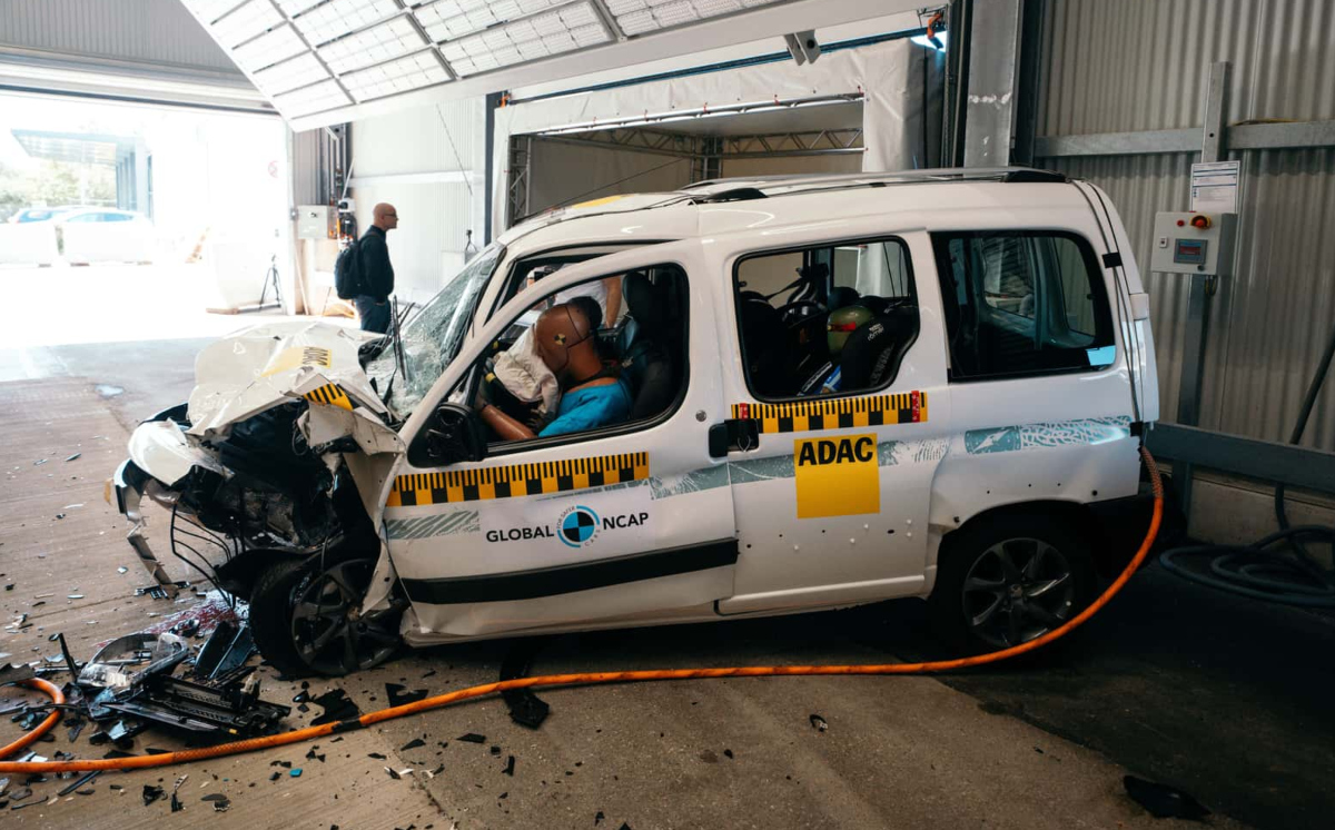Peugeot Partner Patagónica vs Peugeot Rifter Global NCAP