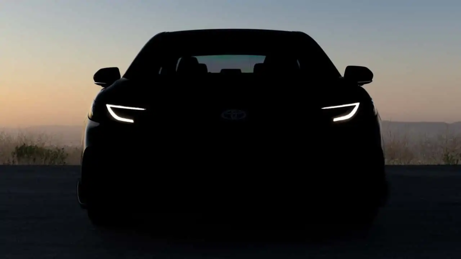 Toyota Camry 2024 teaser