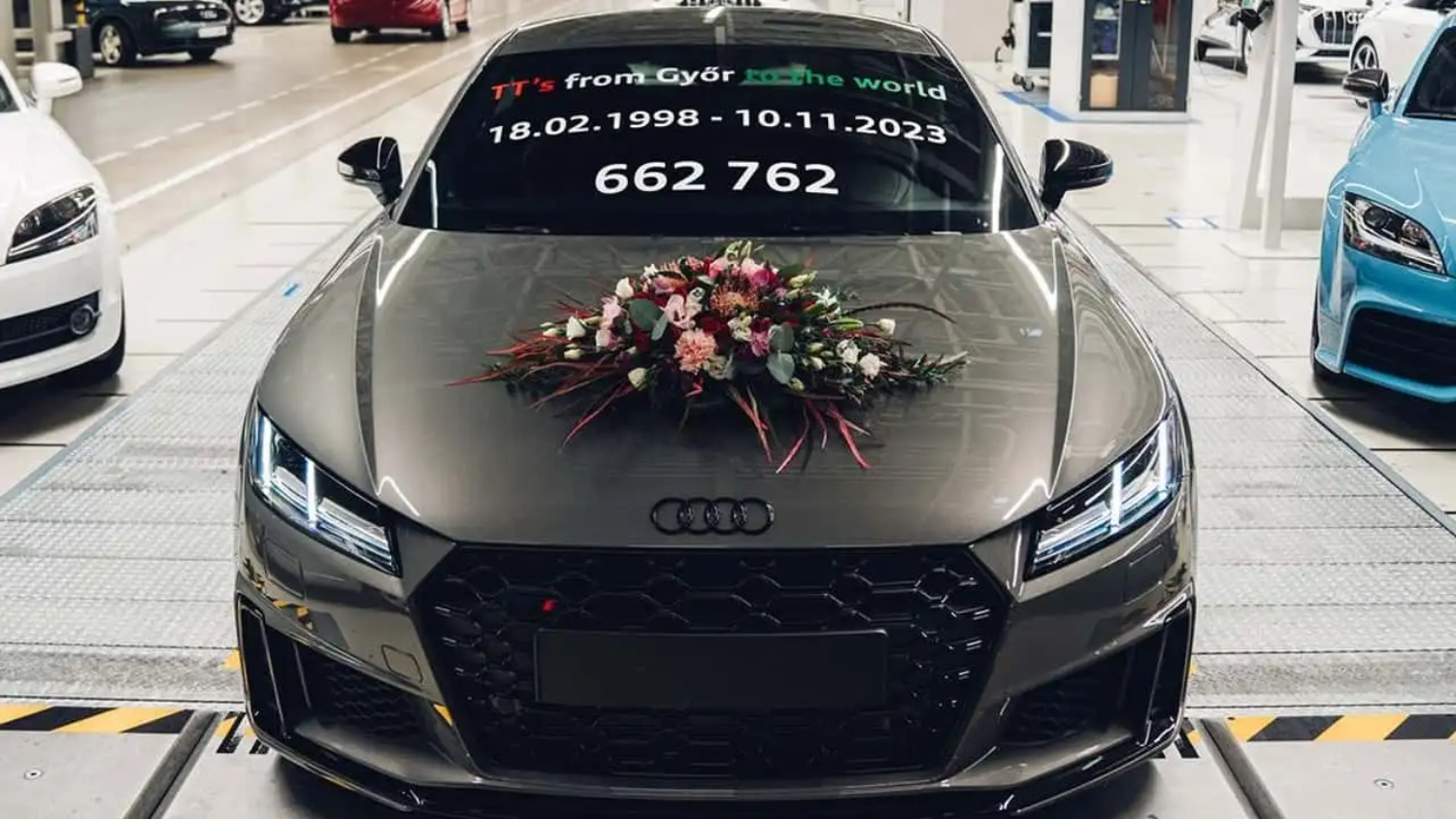 Audi TT último fabricado