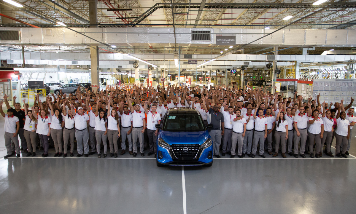 Nissan Resende 600.000 vehículos producidos