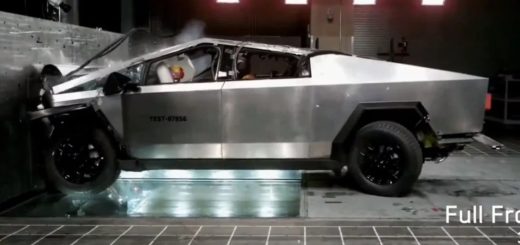 Tesla Cybertruck crash test