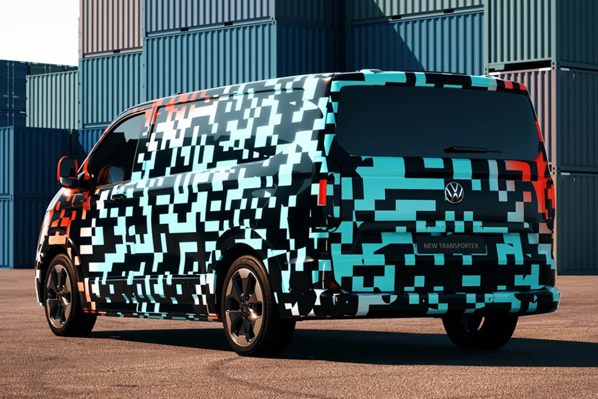 Volkswagen Transporter camuflada