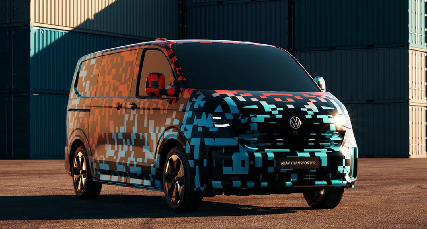 Volkswagen Transporter camuflada