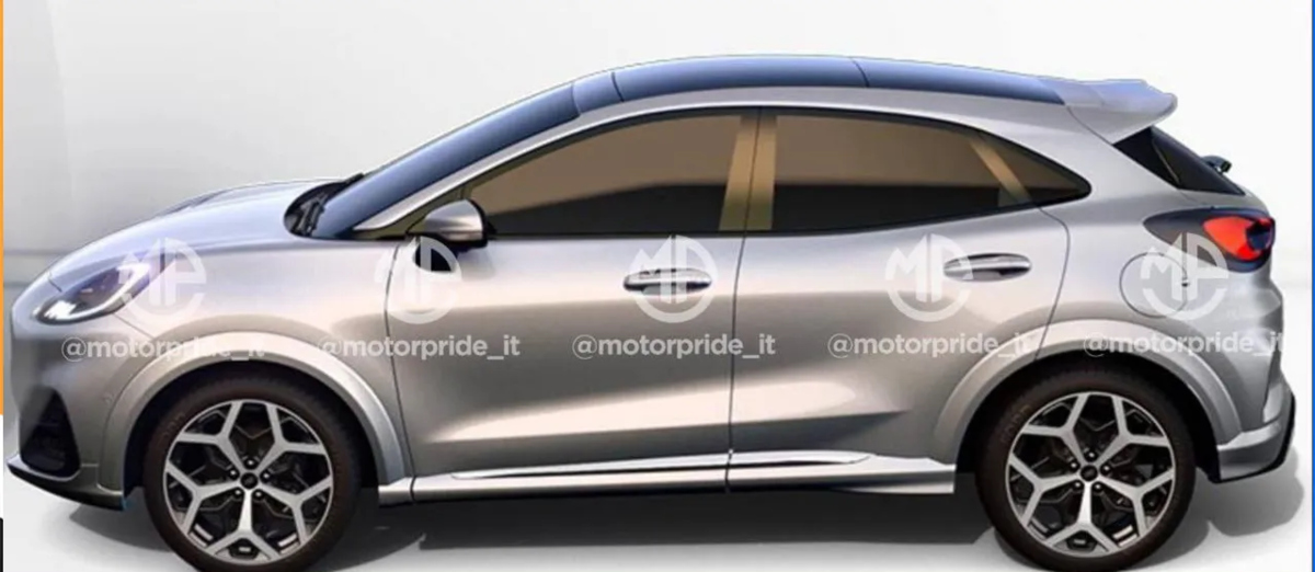 Ford Puma facelift 2024 filtrado