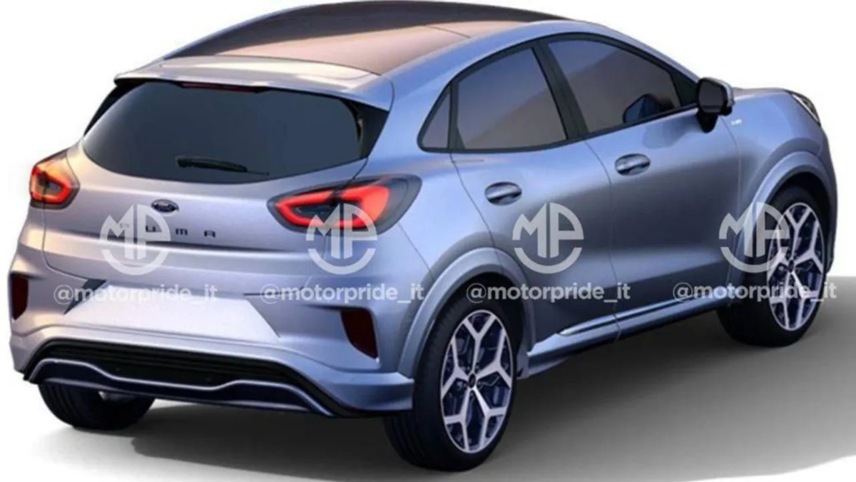 Ford Puma facelift 2024 filtrado