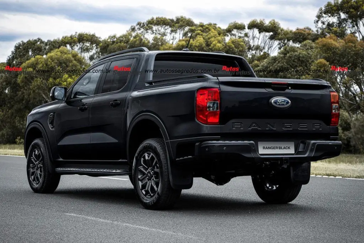 Ford Ranger Black proyección