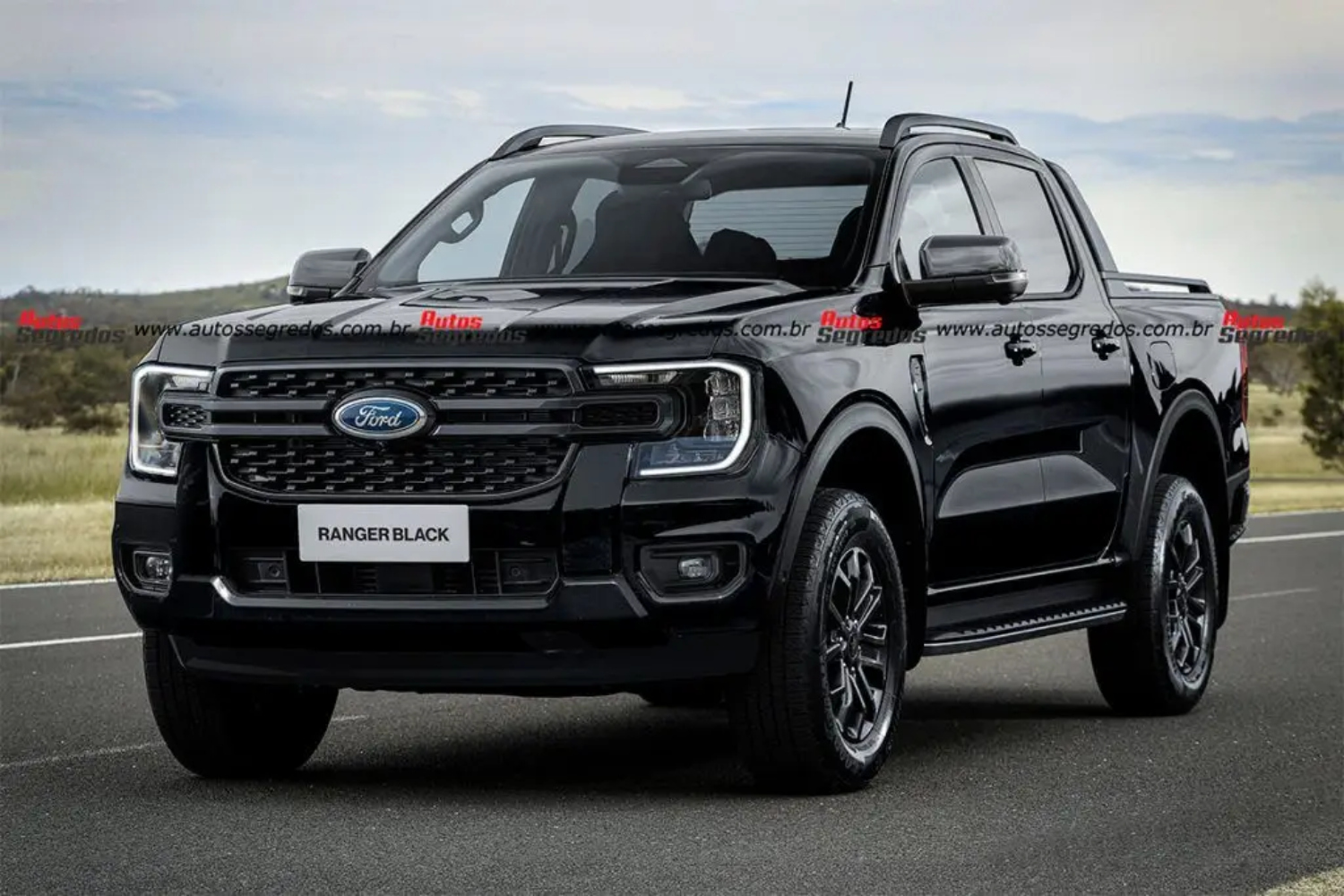 Ford Ranger Black proyección