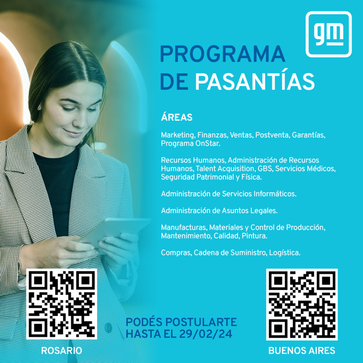 GM Pasantías