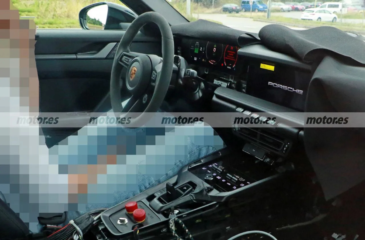 Porsche Boxster eléctrico 2025 fotos espía