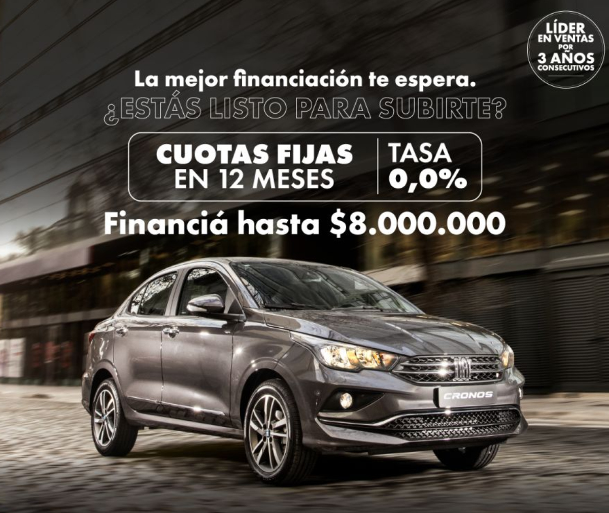 Cronos financiación tasa 0