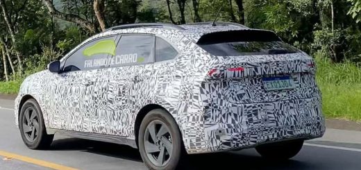 Volkswagen Nivus facelift camuflado