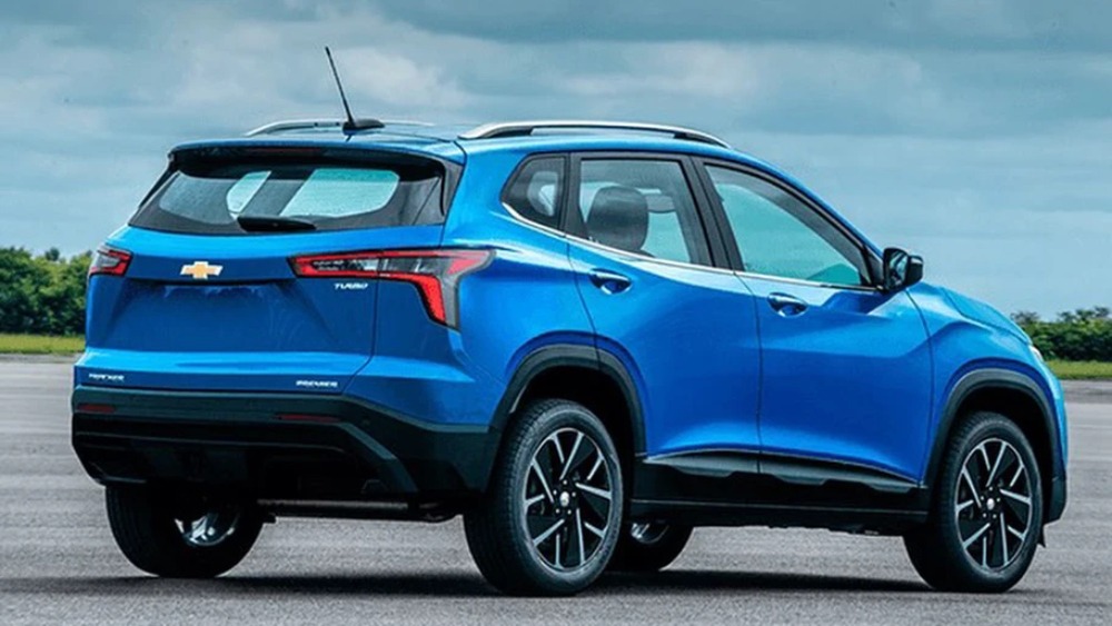 Chevrolet Tracker facelift recreación