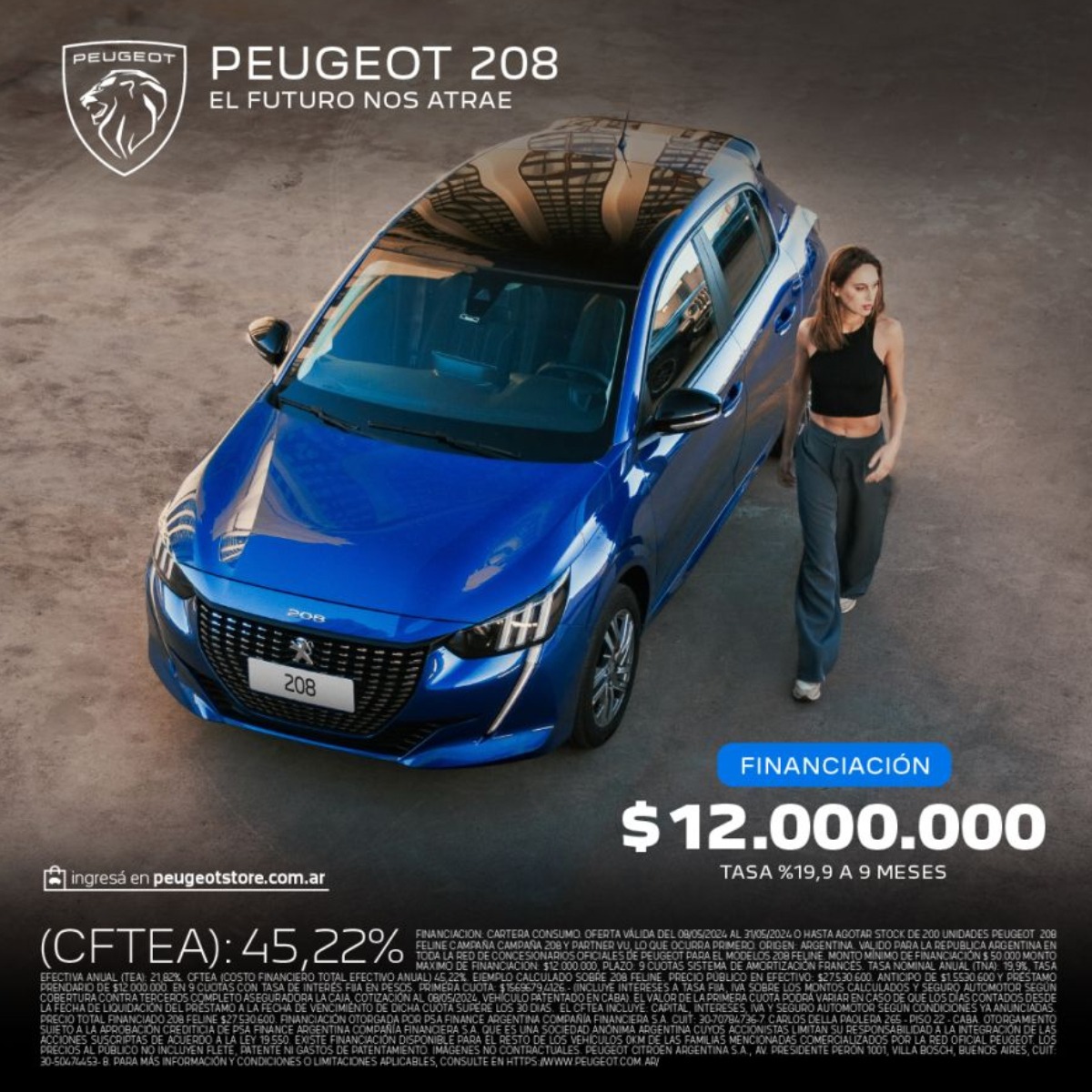 Peugeot 208 financiación