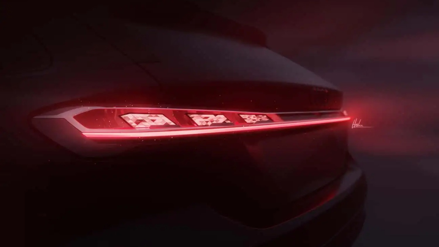 Audi A5 teaser