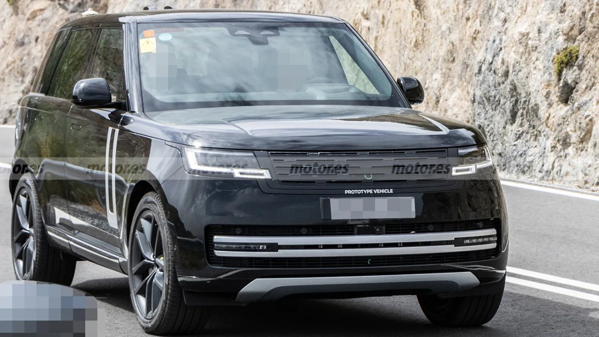 Range Rover Electric fotos espía