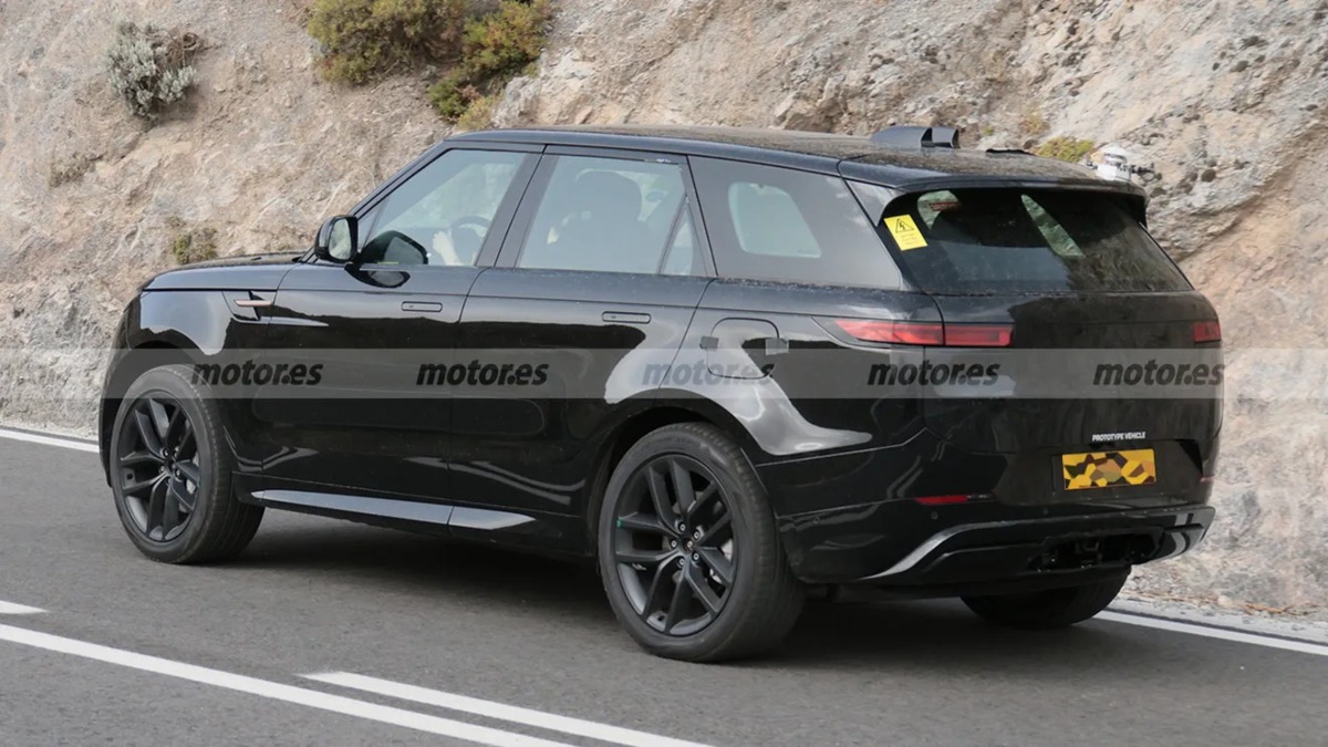 Range Rover Electric fotos espía